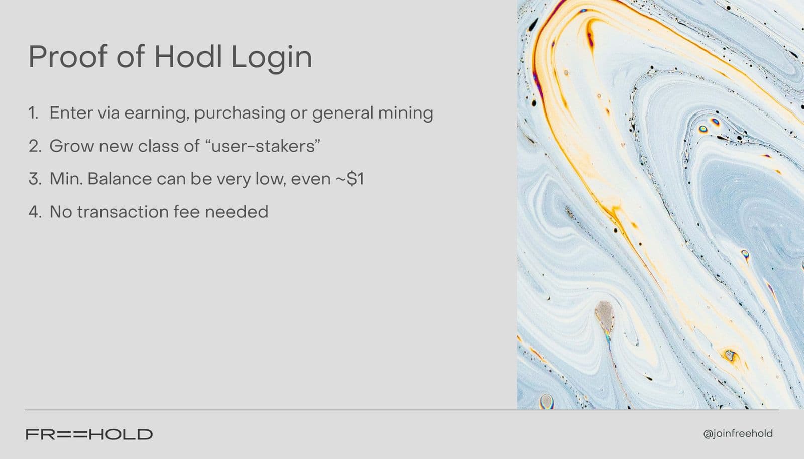 Freehold presentation image